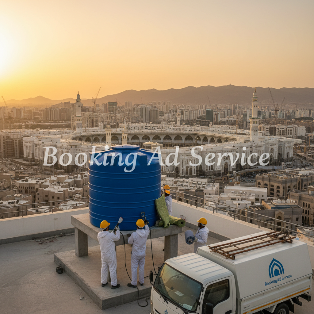 عزل الخزانات في مكة: سرّ المياه النقية وحماية بيوتكم