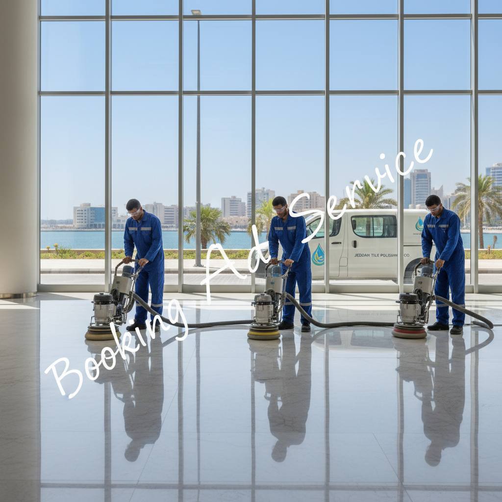 سر لمعان أرضيات منزلك في جدة: دليل شامل لخدمات جلي البلاط الاحترافية