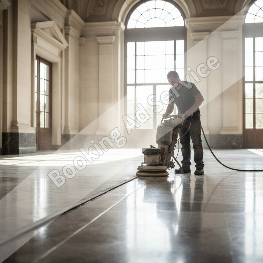جلي الرخام: فن استعادة رونق منزلك الفاخر وبريقه الخالد