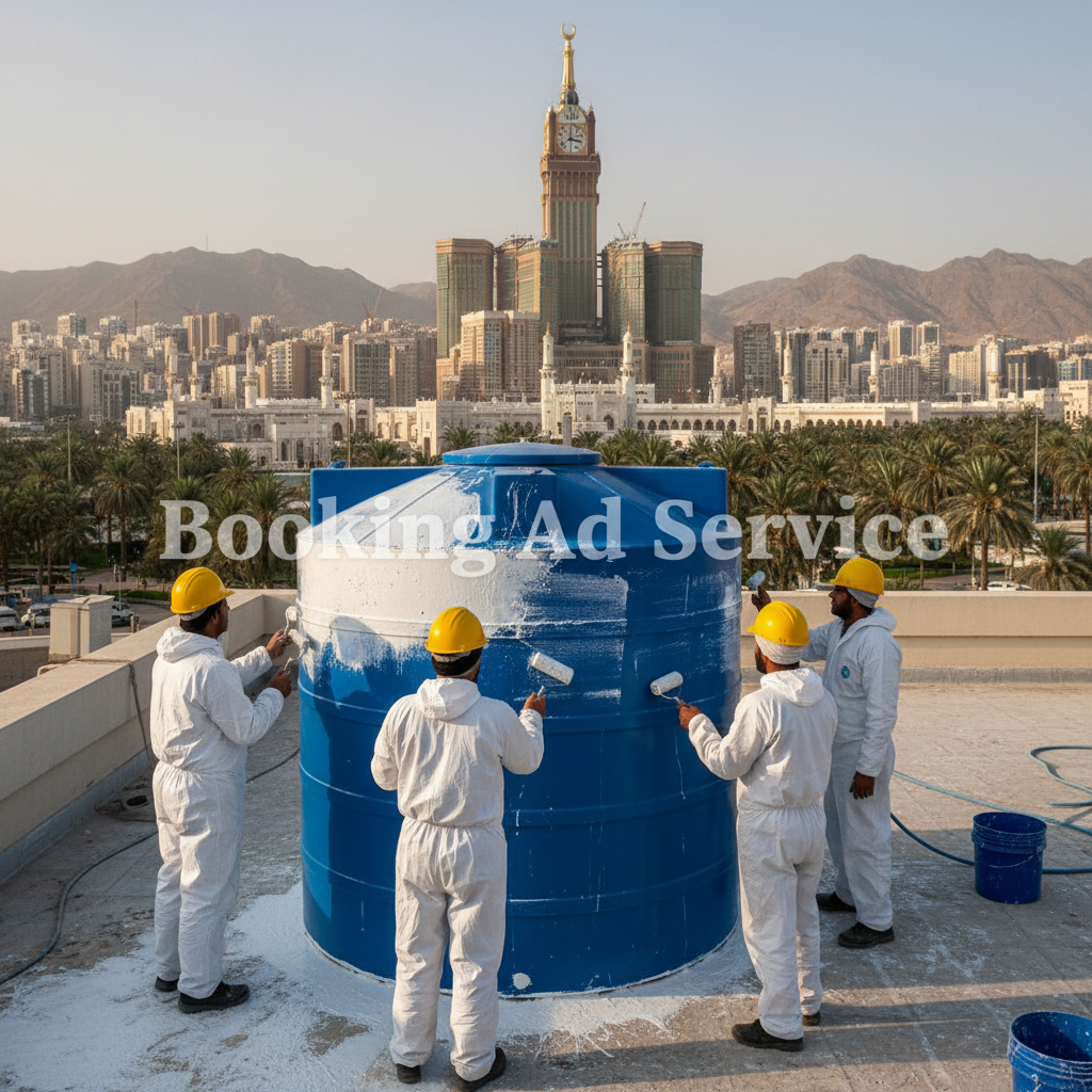 شركة عزل خزانات بمكة: درع الأمان لمياه نقية وصحة مستدامة