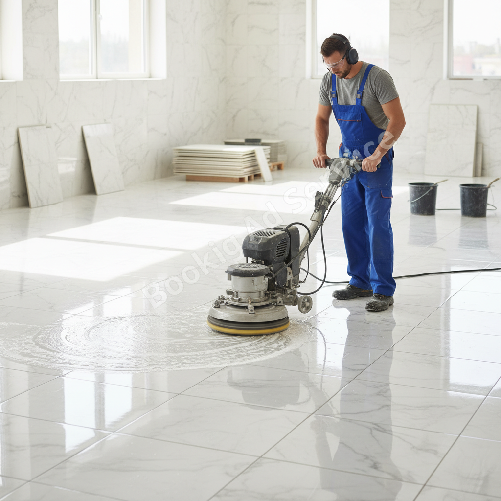 تألق منزلك: دليلك الشامل لخدمات جلي البلاط الاحترافية