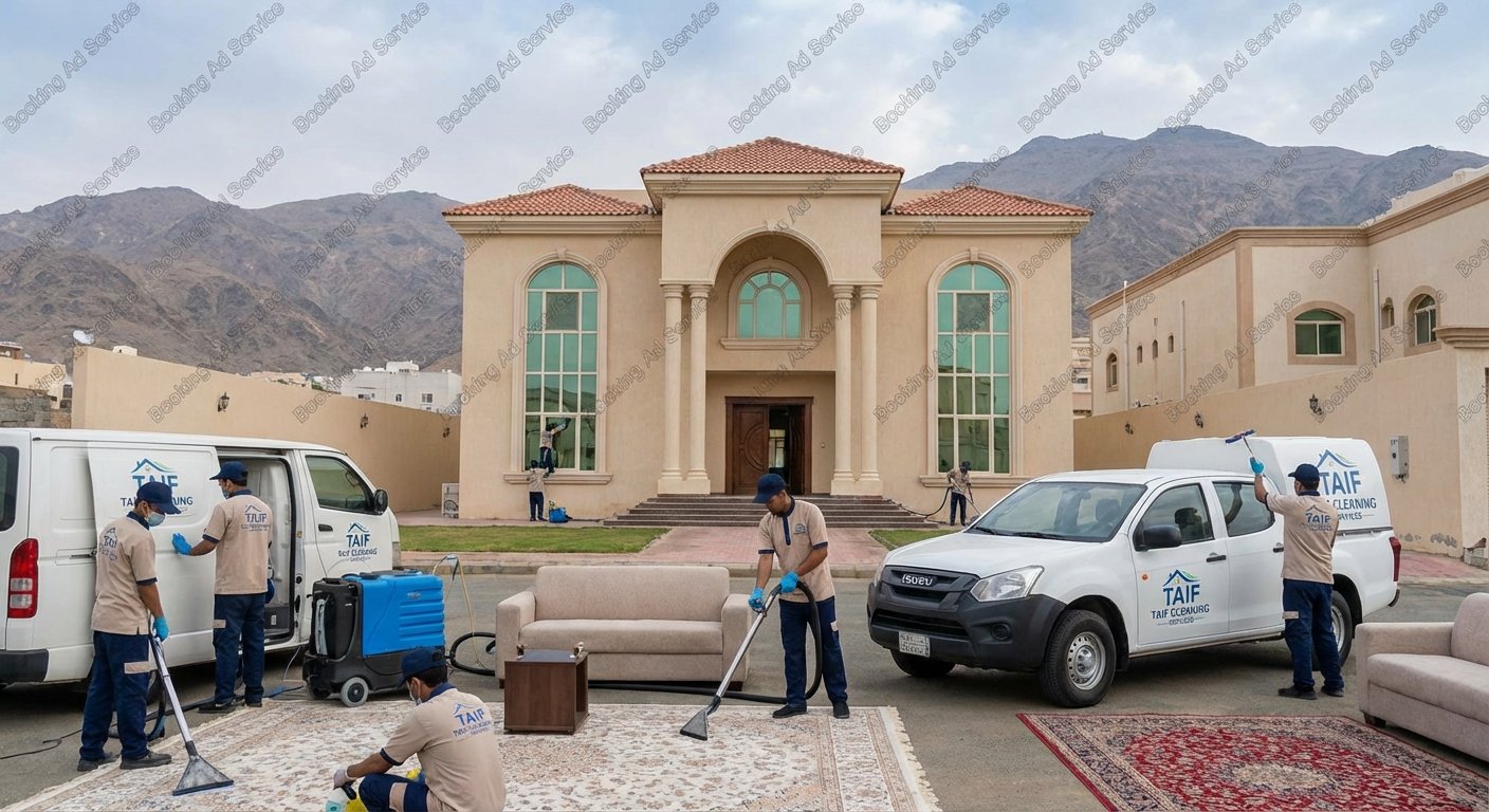 شركة تنظيف بالطائف: رحلتك لبيت متألق وبيئة صحية في مدينة الورد