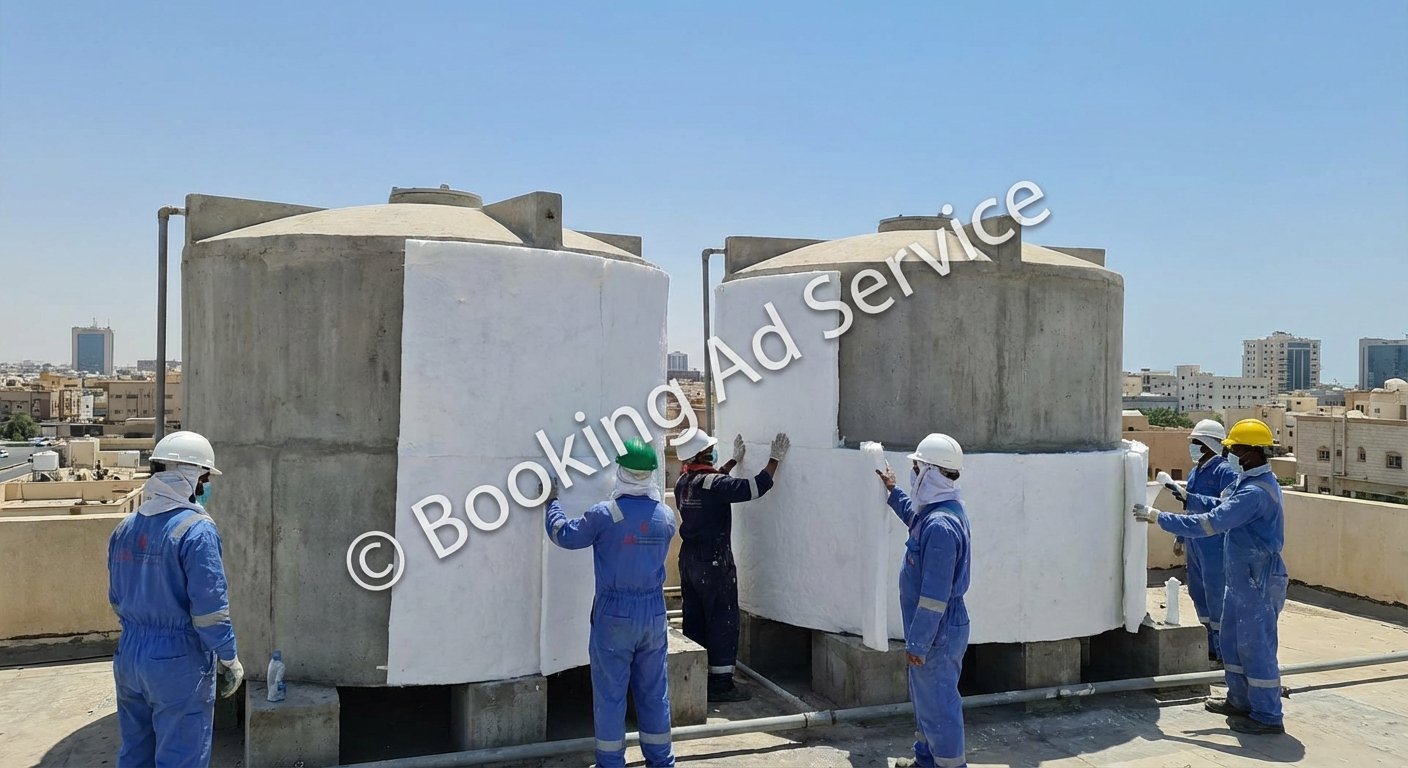 عزل خزانات المياه بجدة: دليل شامل لضمان مياه نقية وراحة بال تدوم