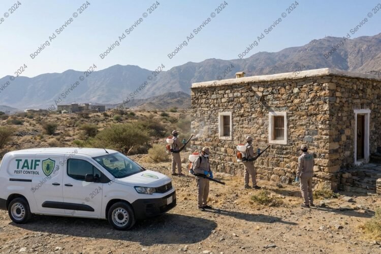 وداعًا للآفات المزعجة: كيف تختار أفضل شركة مكافحة حشرات بالطائف لبيئة صحية وآمنة