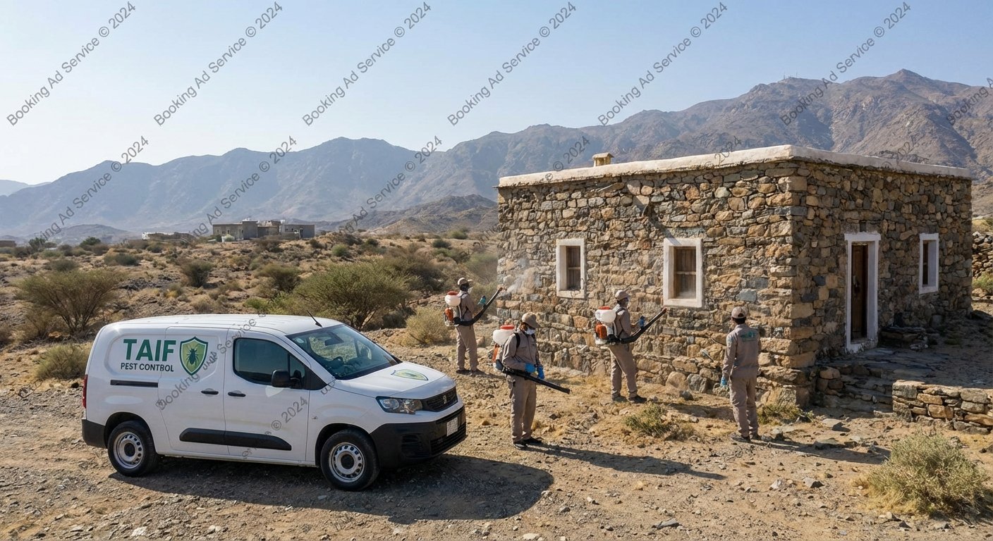 وداعًا للآفات المزعجة: كيف تختار أفضل شركة مكافحة حشرات بالطائف لبيئة صحية وآمنة