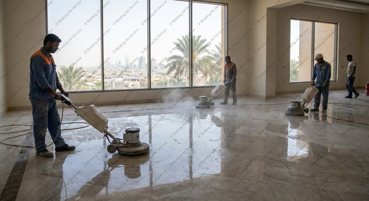 جلي رخام بالرياض: دليلك الشامل لاستعادة بريق منزلك وأناقته