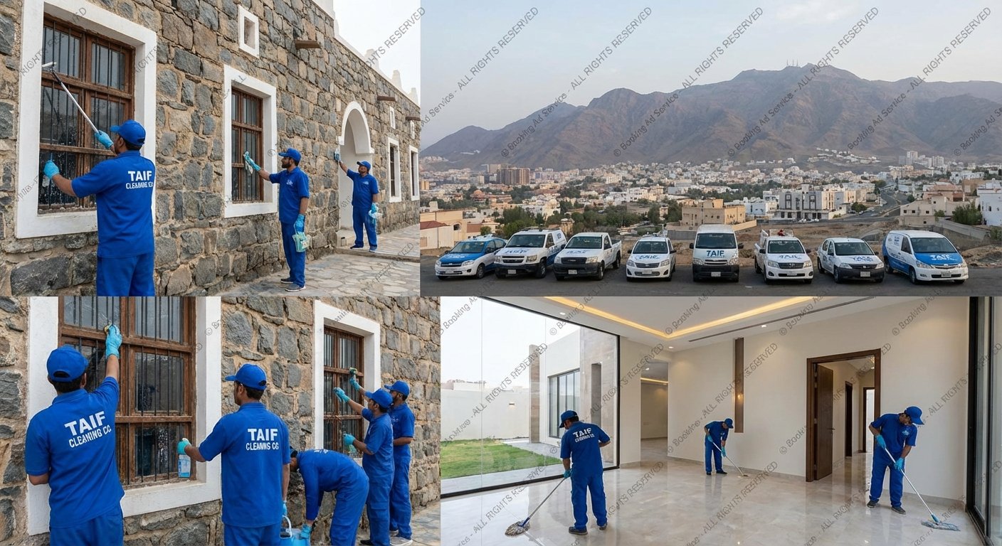 شركة تنظيف بالطائف: دليل شامل لبيئة صحية ومنزل يزهو بالنظافة