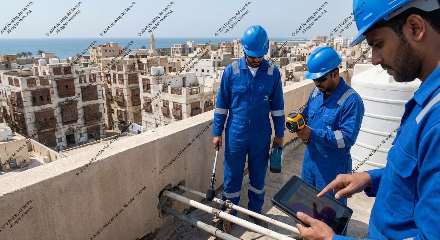 كشف تسربات المياه بجدة: درع منزلك الواقي ضد الأضرار الخفية لراحة بالك