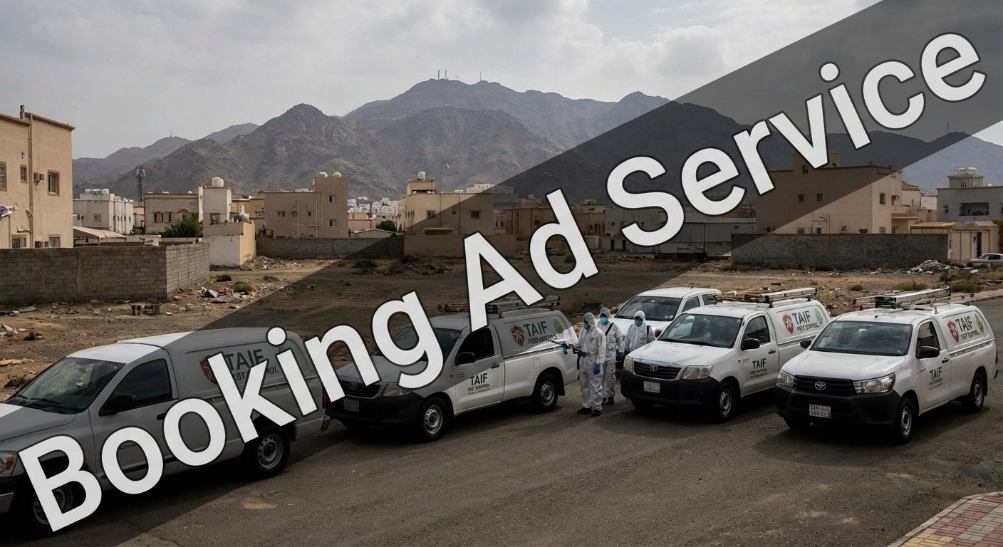 وداعاً للحشرات في الطائف: دليلك الشامل لمنزل نظيف وصحي