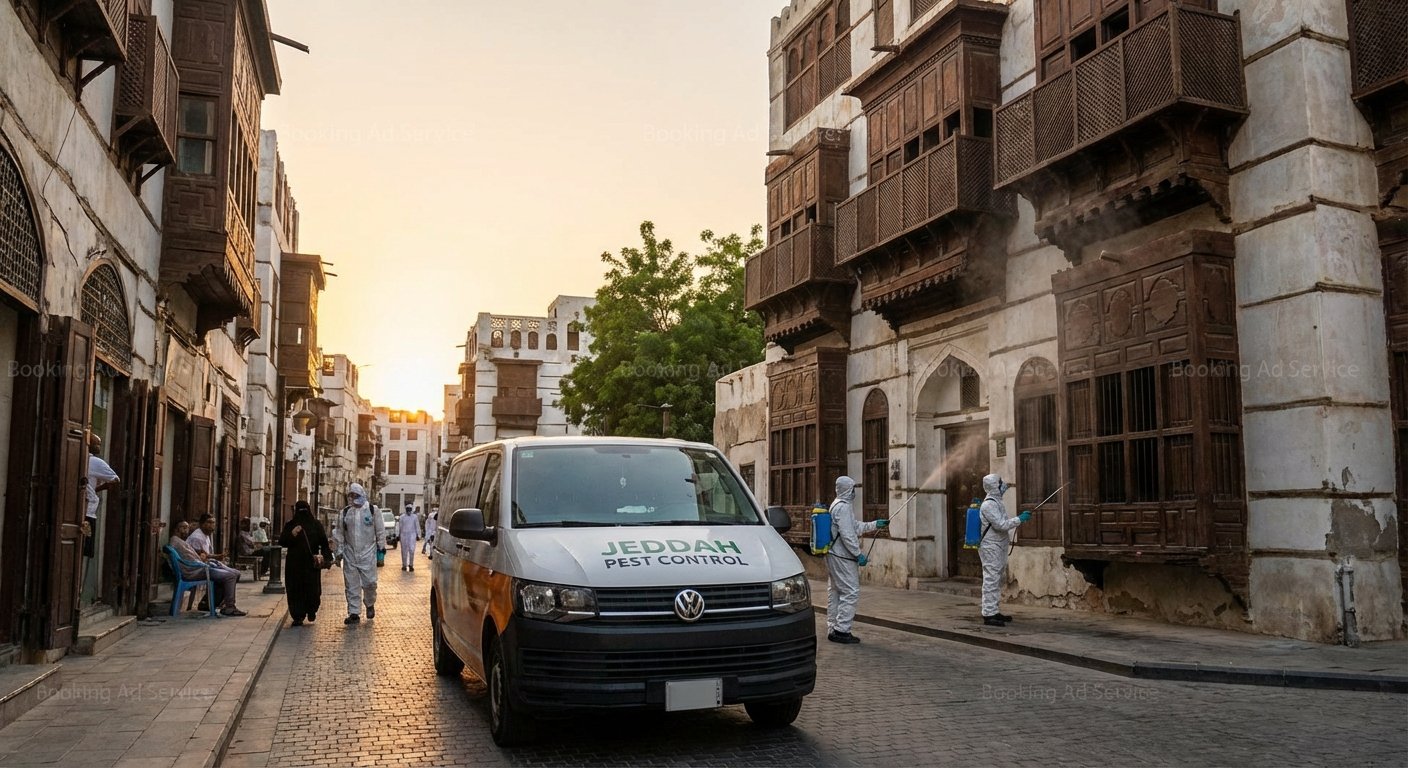 راحة بالك تبدأ من هنا: دليلك الشامل لاختيار أفضل شركة مكافحة حشرات بجدة