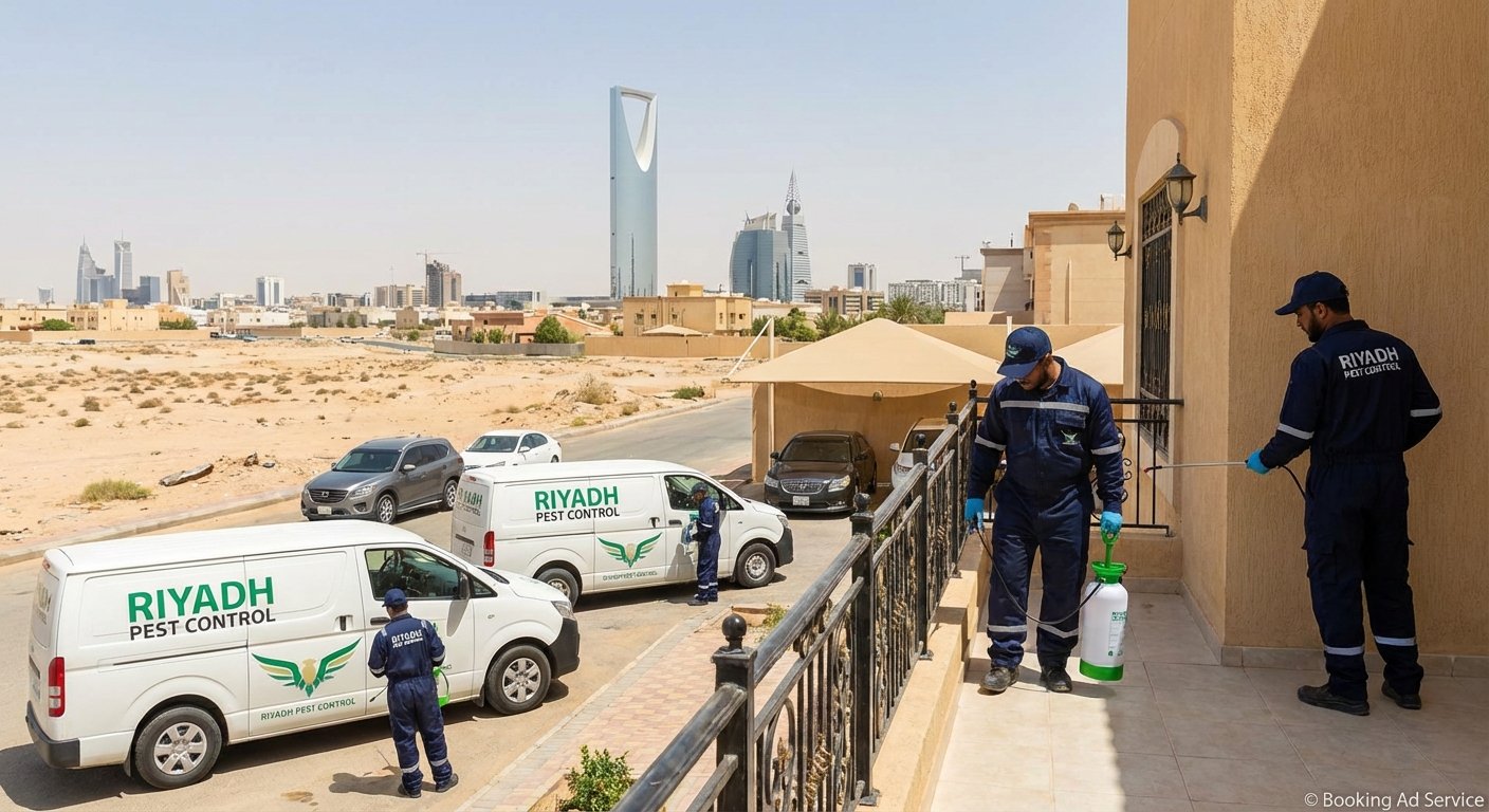 حماية منزلك تبدأ من هنا: دليلك المتكامل لاختيار أفضل شركة مكافحة حشرات بالرياض