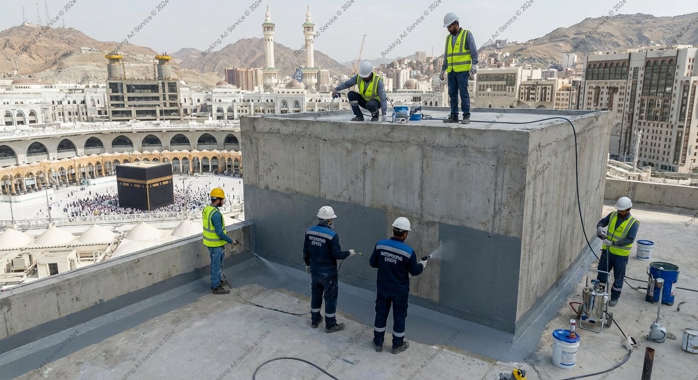 نقاء يدوم: دليلك الشامل لخدمات عزل الخزانات في مكة المكرمة