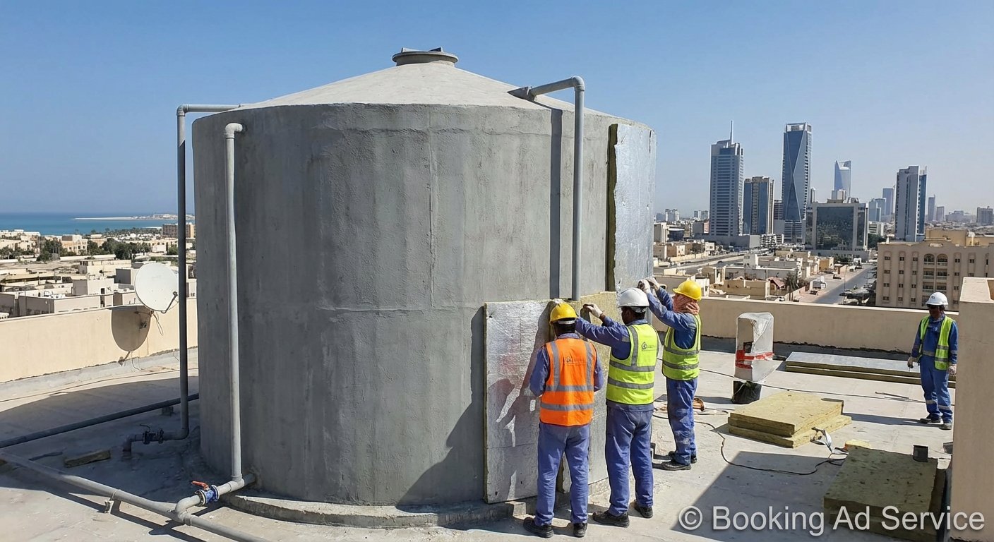 نقاء يدوم: دليلك الشامل لخدمات عزل الخزانات في الدمام