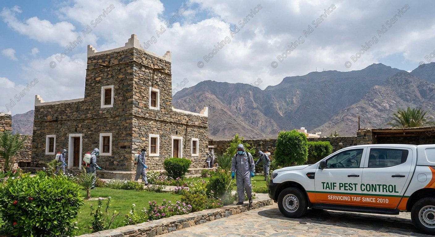الراحة والأمان في منزلك: كيف تختار شركة مكافحة حشرات بالطائف موثوقة للتخلص من الآفات نهائياً