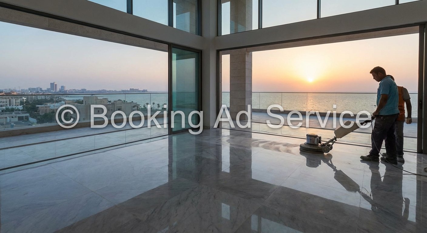 جلي رخام جدة: سر لمعان يدوم وفخامة تتجدد في أرضيات منزلك