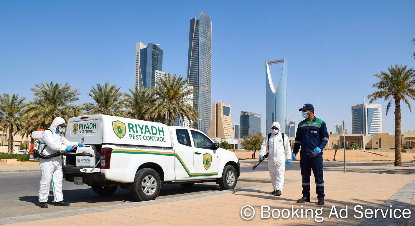 شركة مكافحة حشرات بالرياض: حصنك الآمن لبيت خالٍ من الآفات والهموم