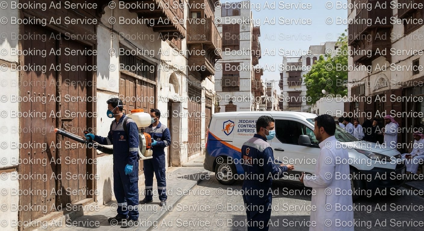 وداعاً للحشرات في جدة: كيف تحمي منزلك وعائلتك بفعالية وأمان