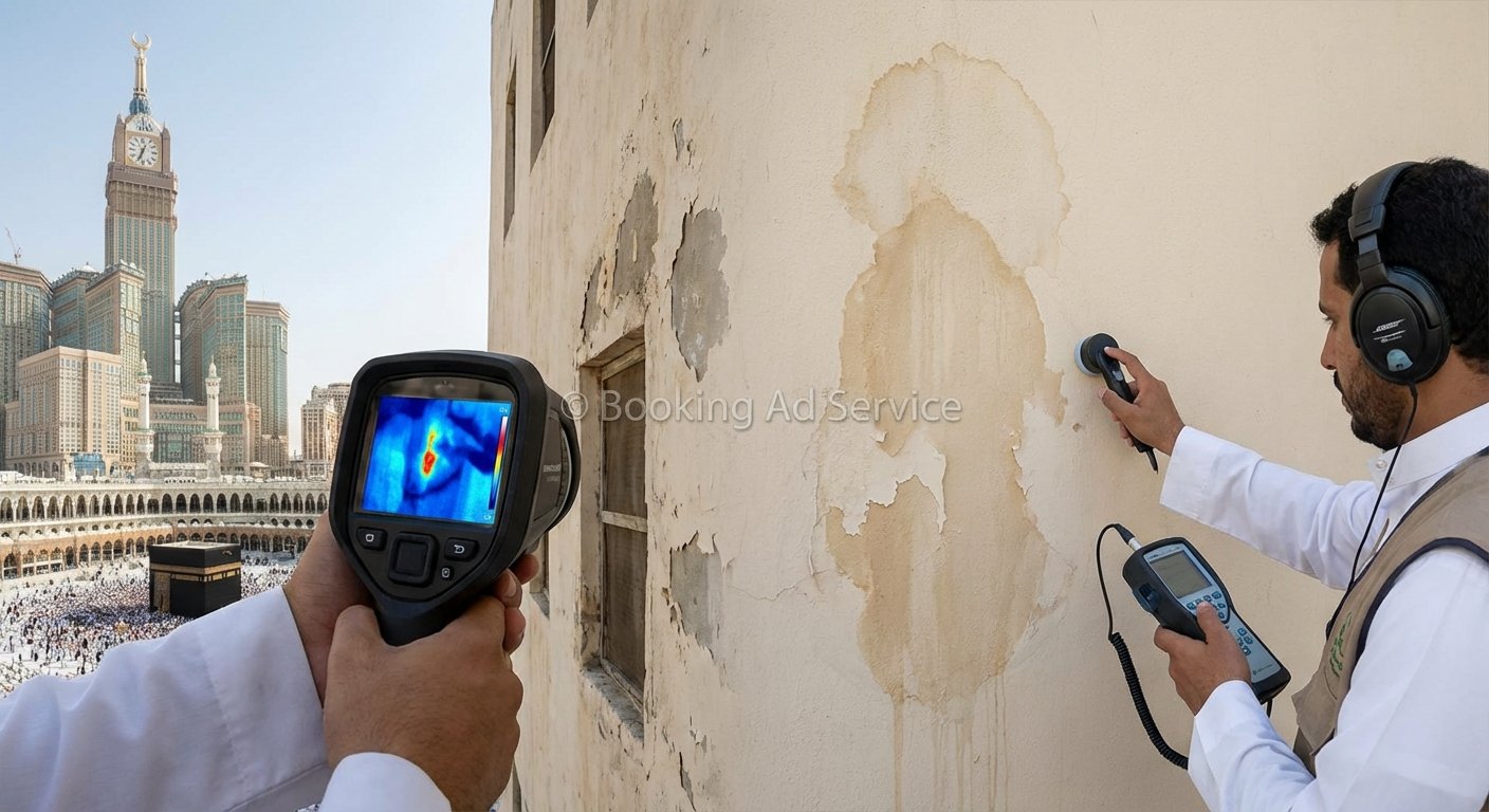 حماية منزلك بمكة: دليلك المتكامل لكشف تسربات المياه الخفية