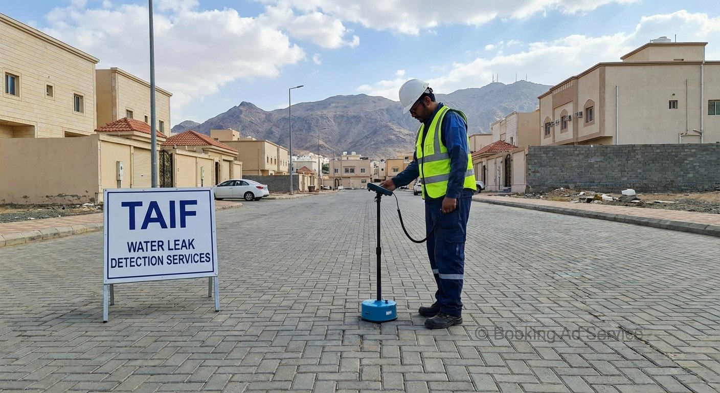 حارس منزلك من الضرر الخفي: كشف تسربات المياه بالطائف لبيئة آمنة وموارد محفوظة