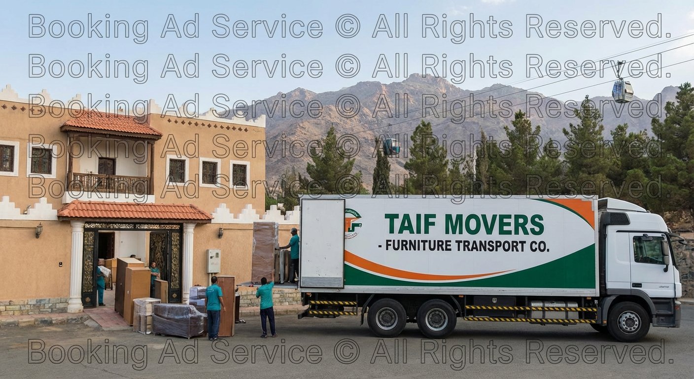 ترحيل بلا عناء: دليلك الشامل لـ شركة نقل عفش بالطائف وتجربة انتقال مريحة