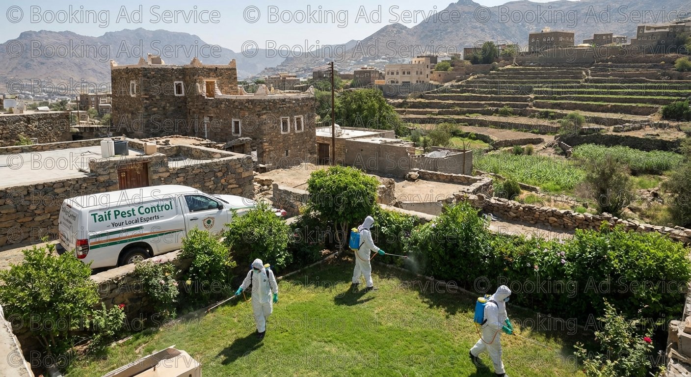حماية منزلك في الطائف: دليلك المتكامل لمكافحة الحشرات بفعالية