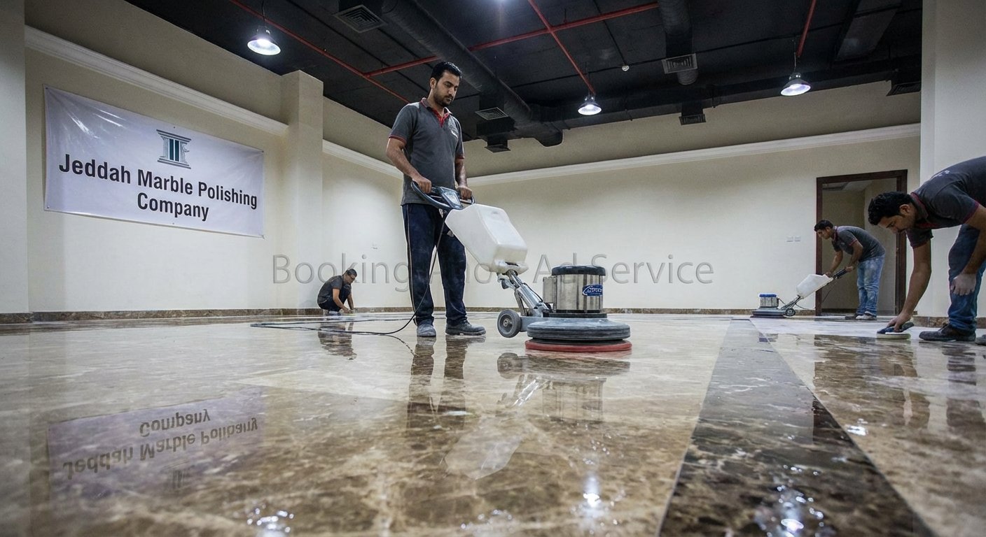 وداعاً للبهتان! دليلك لاستعادة بريق الرخام ولمعانه مع خبراء الجلي في جدة