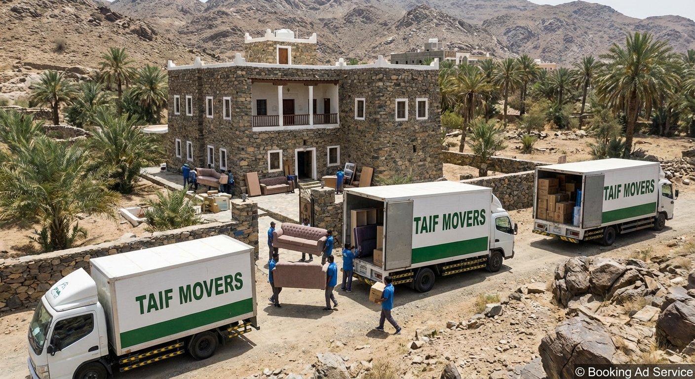 رحلتك الجديدة تبدأ هنا: دليلك المتكامل لاختيار شركة نقل عفش بالطائف بأمان وثقة