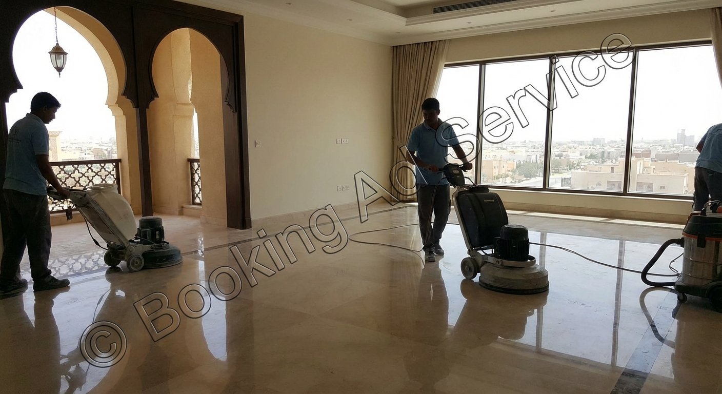 تألق لا يُضاهى: خبراء جلي الرخام بالرياض يعيدون لأرضياتك فخامتها الأصلية