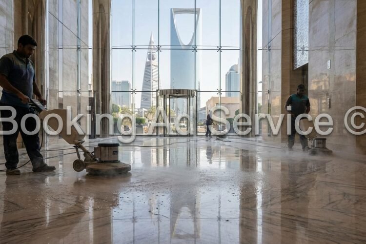 البريق الساحر للأرضيات: دليلك الشامل لخدمات جلي البلاط بالرياض