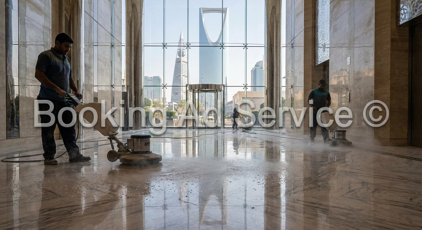 البريق الساحر للأرضيات: دليلك الشامل لخدمات جلي البلاط بالرياض