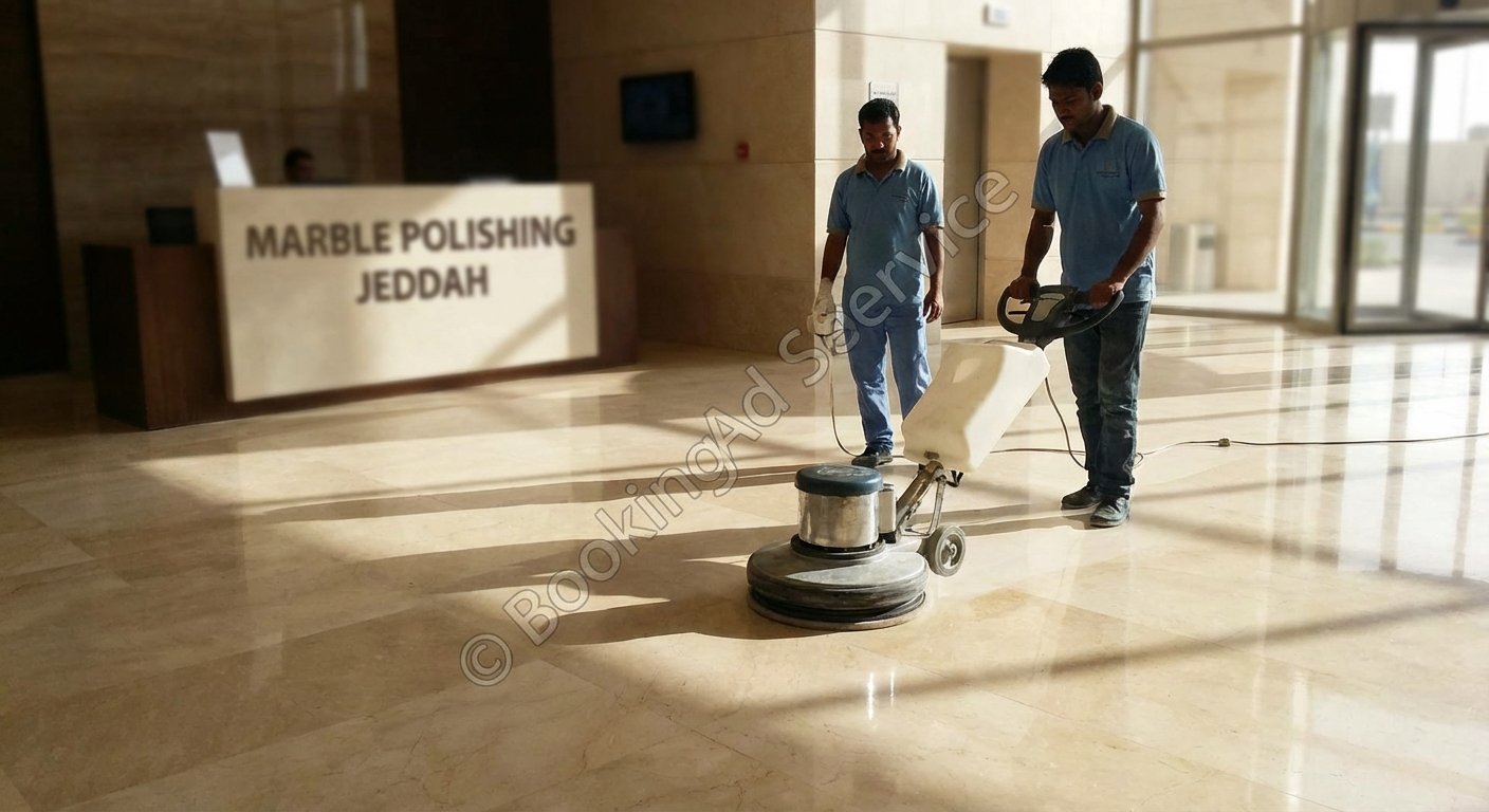 جلي رخام جدة: دليلك الشامل لاستعادة بريق الأرضيات ولمعانها