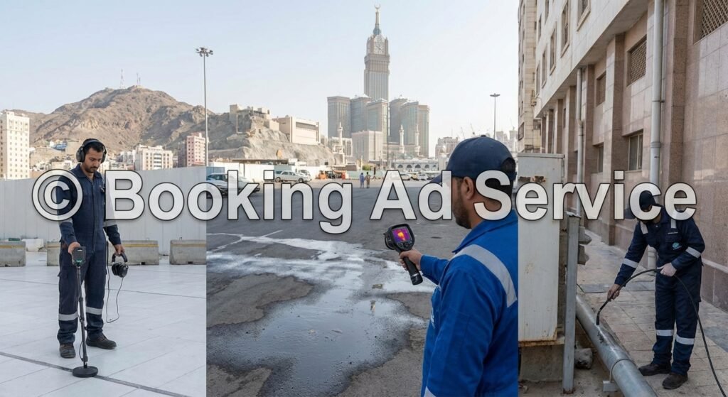 أرض مكة الطاهرة تنبض بالأمان: دليلك الشامل لكشف تسربات المياه وحماية بيتك الثمين