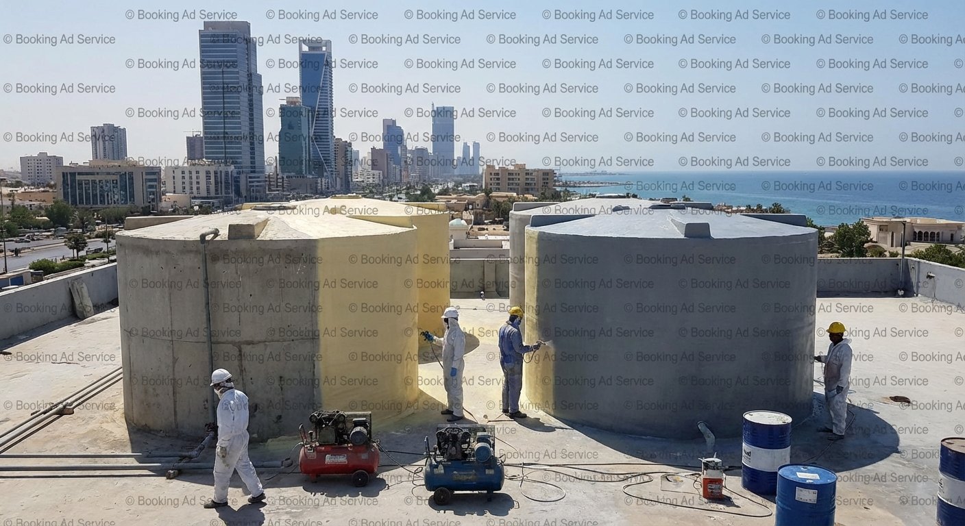 نقاء يدوم: دليلك الشامل لخدمات عزل خزانات المياه بجدة وحماية بيتك من الأعماق