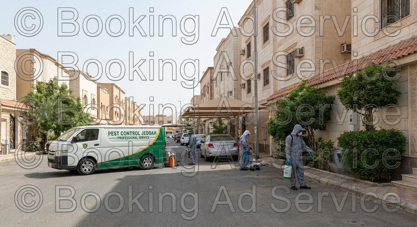 جدة خالية من الآفات: دليلك المتكامل لاختيار أفضل شركة مكافحة حشرات