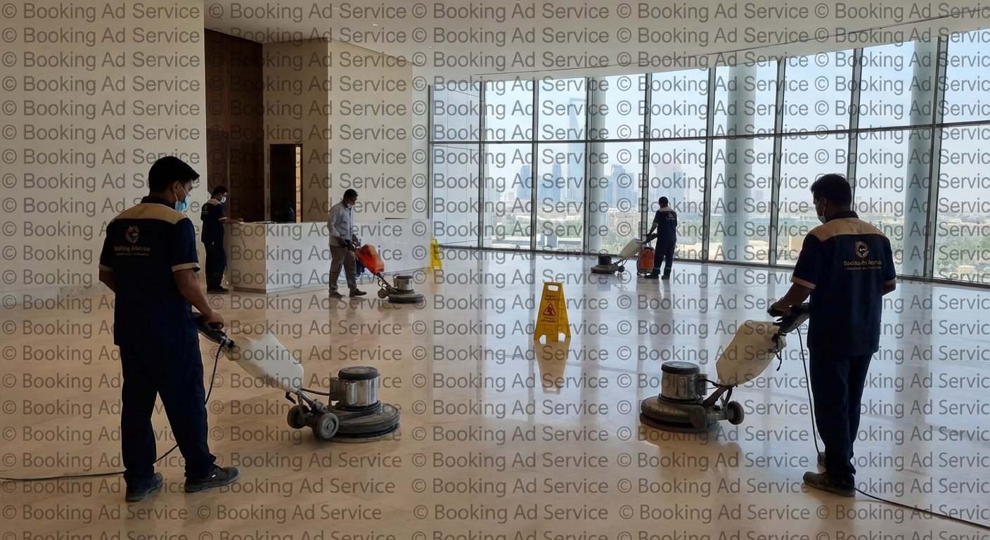 اللمعان يعود من جديد: شركة جلي بلاط بالرياض تعيد لأرضياتك سحرها الأصلي