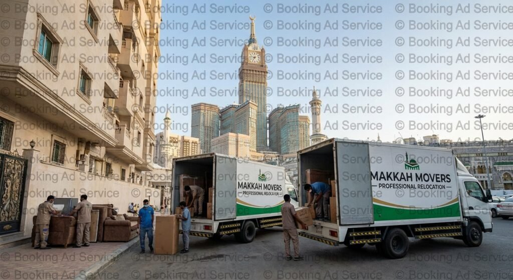 نقل أثاثك في مكة: دليل خبراء العفش لرحلة انتقال سلسة ومريحة