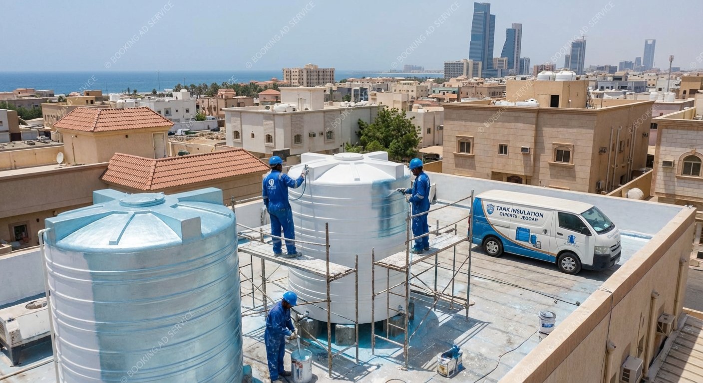 مياهك نقية، منزلك آمن: دليل خبراء عزل الخزانات بجدة لحماية لا مثيل لها
