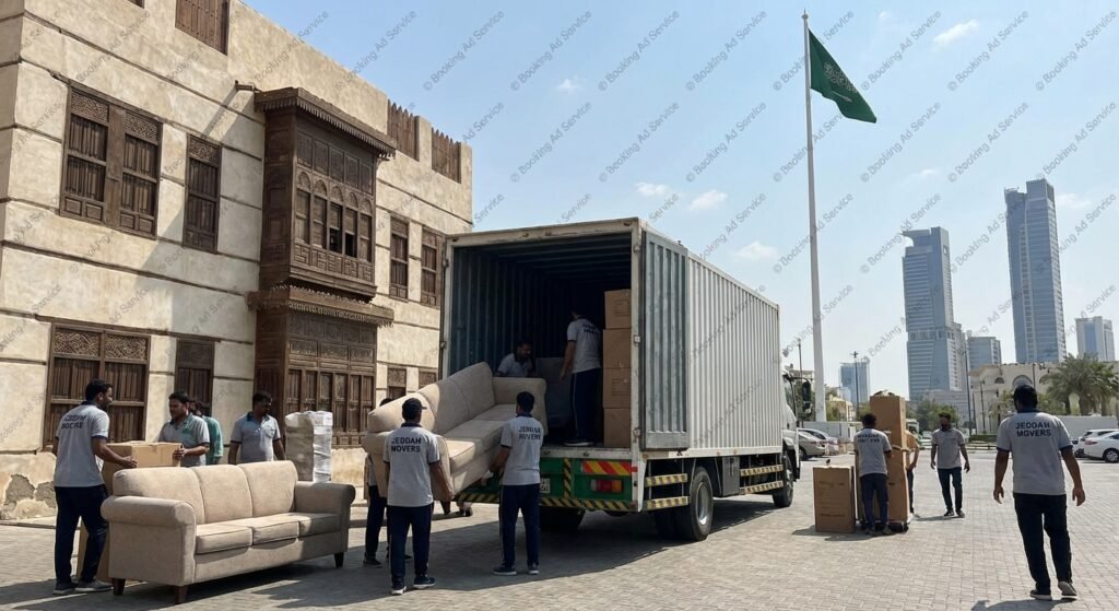 رحلة بيتك الجديد في جدة: كيف تختار خبراء نقل العفش لراحة بالك وسلامة ممتلكاتك