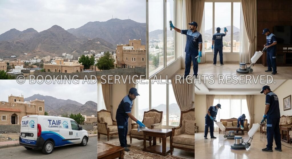 شركة تنظيف بالطائف: رفيقك الأمثل لمنزل يشع نظافةً وراحةً