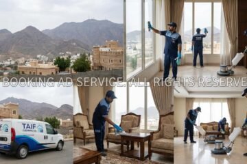 شركة تنظيف بالطائف: رفيقك الأمثل لمنزل يشع نظافةً وراحةً
