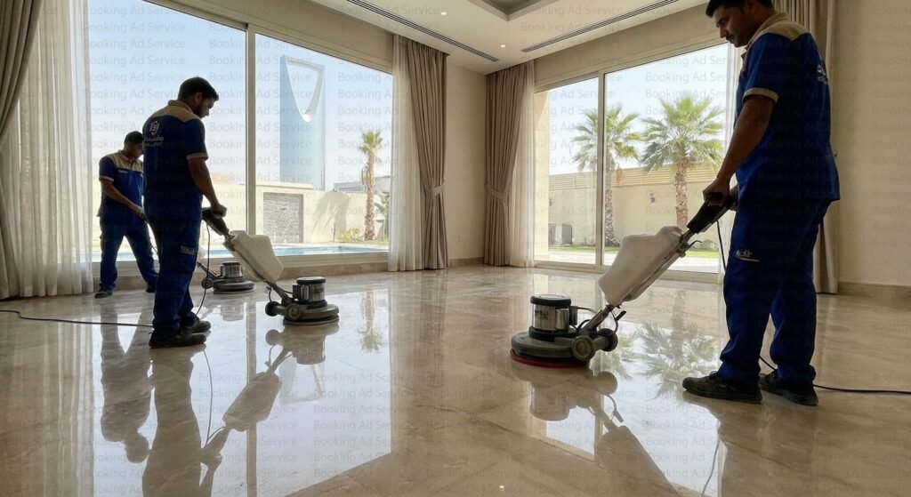 استعيدوا فخامة رخامكم: دليلكم الشامل لخدمات الجلي الاحترافية في الرياض