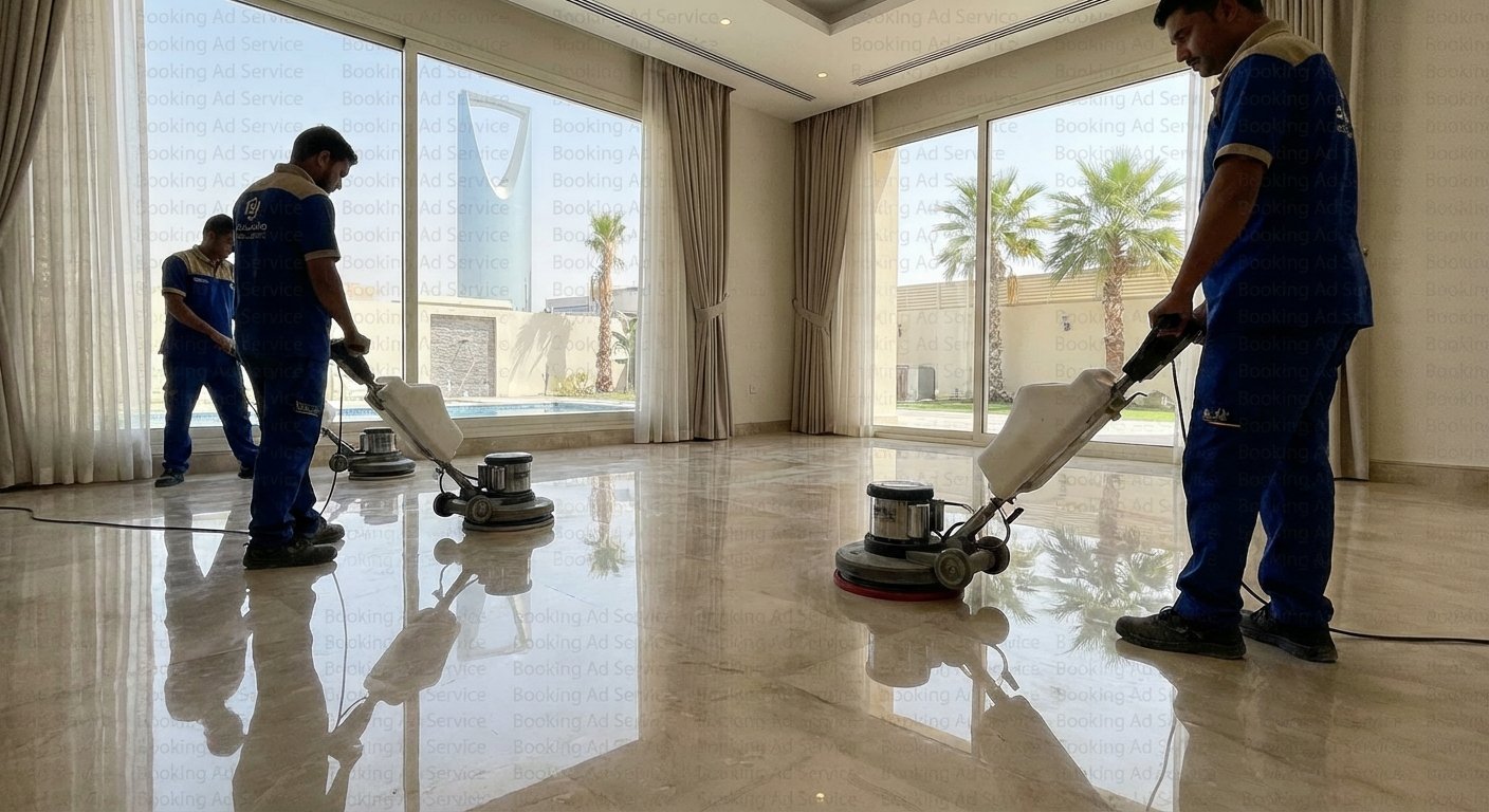 استعيدوا فخامة رخامكم: دليلكم الشامل لخدمات الجلي الاحترافية في الرياض