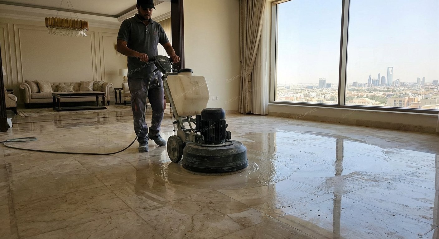 جلي بلاط بالرياض: دليل شامل لاستعادة رونق وجمال أرضيات منزلك