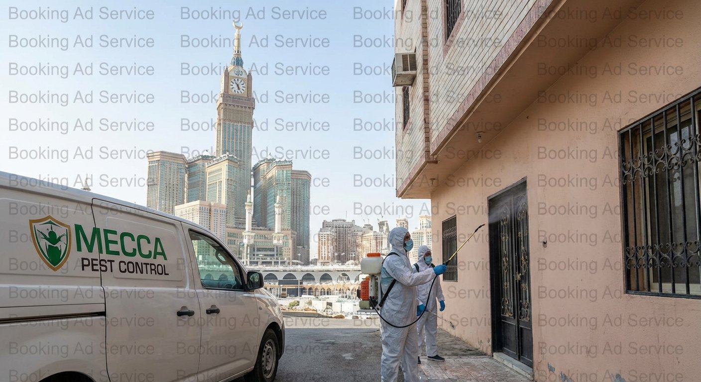 مكافحة الحشرات بمكة: استعادة الهدوء لبيئة منزلك النظيفة والآمنة