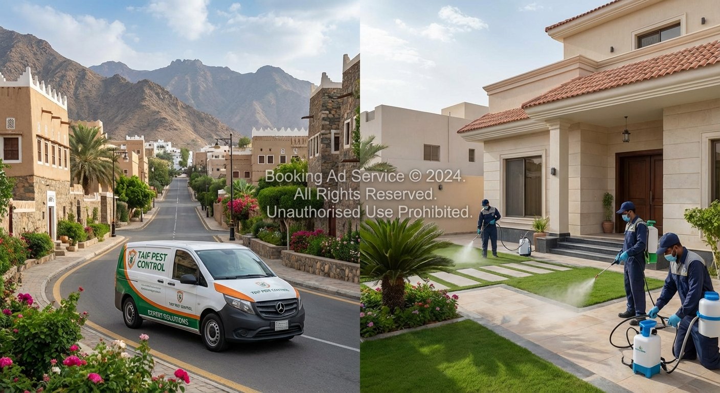 الطائف تستعيد هدوئها: دليلك المتكامل لمنزل آمن وصحي خالٍ من الآفات والقلق