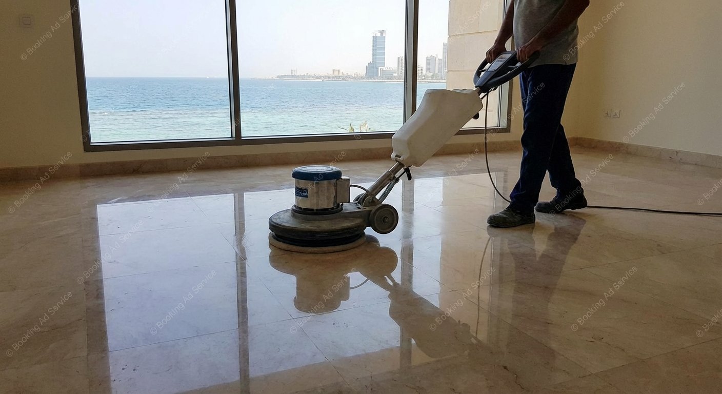 أرضيات جدة تتألق من جديد: دليل شامل لخدمات جلي البلاط الاحترافية