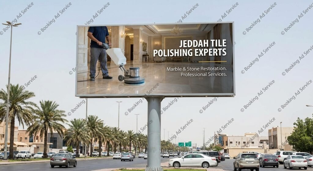 أرضيات جدة تتألق من جديد: دليل شامل لخدمات جلي البلاط الاحترافية