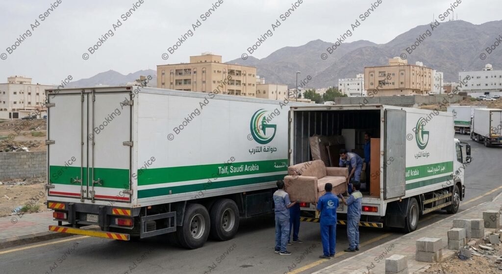 انتقال بلا عناء في الطائف: دليلك لرحلة نقل عفش سلسة وموثوقة