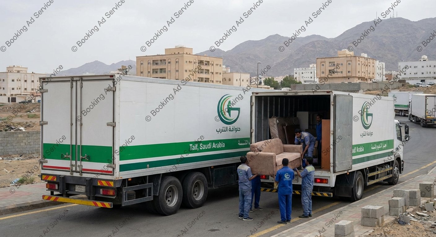 انتقال بلا عناء في الطائف: دليلك لرحلة نقل عفش سلسة وموثوقة