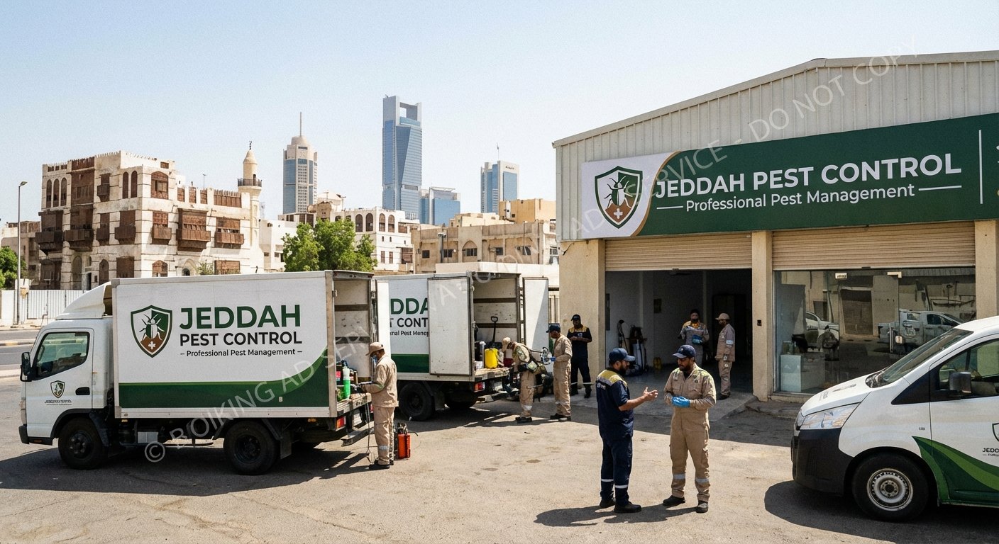 جدة بلا حشرات: دليلك المتكامل لاختيار أفضل شركة مكافحة آفات لمنزلك